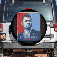 Charlie Kirk Tribute Spare Tire Cover Freedom Hope Memorial 1993 2025 - Wonder Print Shop