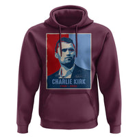 Charlie Kirk Tribute Hoodie Freedom Hope Memorial 1993 2025 - Wonder Print Shop