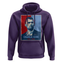 Charlie Kirk Tribute Hoodie Freedom Hope Memorial 1993 2025 - Wonder Print Shop