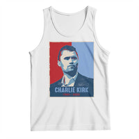 Charlie Kirk Tribute Tank Top Freedom Hope Memorial 1993 2025 - Wonder Print Shop