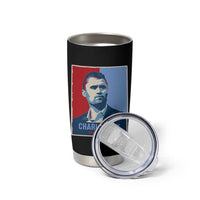 Charlie Kirk Tribute Tumbler Cup Freedom Hope Memorial 1993 2025 - Wonder Print Shop