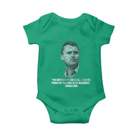 Charlie Kirk Legacy Baby Onesie Greatness of Our Nation American True Patriot - Wonder Print Shop