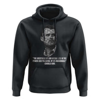 Charlie Kirk Legacy Hoodie Greatness of Our Nation American True Patriot - Wonder Print Shop
