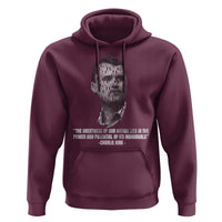 Charlie Kirk Legacy Hoodie Greatness of Our Nation American True Patriot - Wonder Print Shop