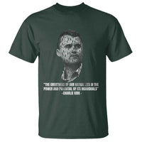 Charlie Kirk Legacy T Shirt Greatness of Our Nation American True Patriot - Wonder Print Shop