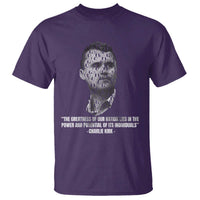 Charlie Kirk Legacy T Shirt Greatness of Our Nation American True Patriot - Wonder Print Shop