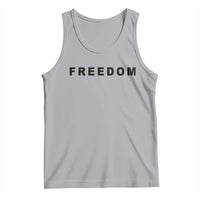 Freedom Statement Tank Top Free Speech Charlie Kirk Tribute - Wonder Print Shop