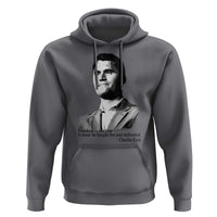 Freedom Is Not Free Hoodie Defender of Liberty Charlie Kirk Tribute - Wonder Print Shop