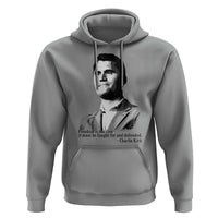 Freedom Is Not Free Hoodie Defender of Liberty Charlie Kirk Tribute - Wonder Print Shop