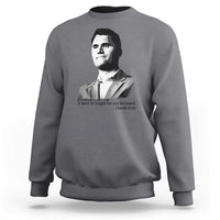 Freedom Is Not Free Sweatshirt Defender of Liberty Charlie Kirk Tribute - Wonder Print Shop