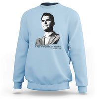 Freedom Is Not Free Sweatshirt Defender of Liberty Charlie Kirk Tribute - Wonder Print Shop