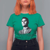 Freedom Is Not Free T Shirt For Women Defender of Liberty Charlie Kirk Tribute - Wonder Print Shop