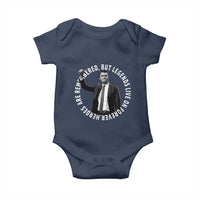Legends Live Forever Tribute Baby Onesie Charlie Kirk Legacy Remembrance - Wonder Print Shop