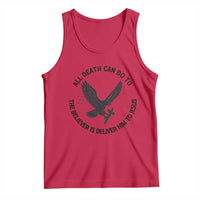 Christian Faith Patriotic Tank Top Death Deliver The Believer To Jesus American Eagle Graphic - Wonder Print Shop