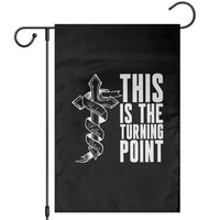 This is the Turning Point Garden Flag Husband Father Patriot Charlie Kirk Tribute Christian Faith - Wonder Print Shop