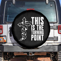 This is the Turning Point Spare Tire Cover Husband Father Patriot Charlie Kirk Tribute Christian Faith - Wonder Print Shop