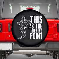 This is the Turning Point Spare Tire Cover Husband Father Patriot Charlie Kirk Tribute Christian Faith - Wonder Print Shop