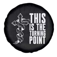 This is the Turning Point Spare Tire Cover Husband Father Patriot Charlie Kirk Tribute Christian Faith - Wonder Print Shop