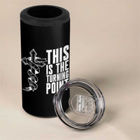 This is the Turning Point 4 in 1 Can Cooler Tumbler Husband Father Patriot Charlie Kirk Tribute Christian Faith - Wonder Print Shop