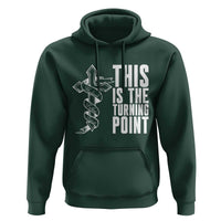 This is the Turning Point Hoodie Husband Father Patriot Charlie Kirk Tribute Christian Faith - Wonder Print Shop