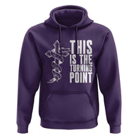 This is the Turning Point Hoodie Husband Father Patriot Charlie Kirk Tribute Christian Faith - Wonder Print Shop