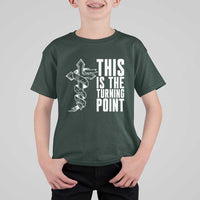 This is the Turning Point T Shirt For Kid Husband Father Patriot Charlie Kirk Tribute Christian Faith - Wonder Print Shop