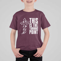 This is the Turning Point T Shirt For Kid Husband Father Patriot Charlie Kirk Tribute Christian Faith - Wonder Print Shop