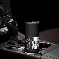 This is the Turning Point Skinny Tumbler Husband Father Patriot Charlie Kirk Tribute Christian Faith - Wonder Print Shop