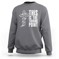 This is the Turning Point Sweatshirt Husband Father Patriot Charlie Kirk Tribute Christian Faith - Wonder Print Shop