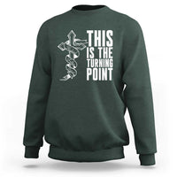 This is the Turning Point Sweatshirt Husband Father Patriot Charlie Kirk Tribute Christian Faith - Wonder Print Shop