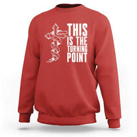 This is the Turning Point Sweatshirt Husband Father Patriot Charlie Kirk Tribute Christian Faith - Wonder Print Shop