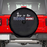 This is The Turning Point Spare Tire Cover Patriotic American Flag Graphic - Wonder Print Shop