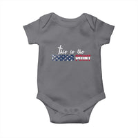 This is The Turning Point Baby Onesie Patriotic American Flag Graphic - Wonder Print Shop
