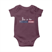 This is The Turning Point Baby Onesie Patriotic American Flag Graphic - Wonder Print Shop