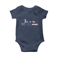 This is The Turning Point Baby Onesie Patriotic American Flag Graphic - Wonder Print Shop