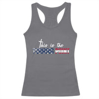 This is The Turning Point Racerback Tank Top Patriotic American Flag Graphic - Wonder Print Shop