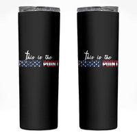 This is The Turning Point Skinny Tumbler Patriotic American Flag Graphic - Wonder Print Shop