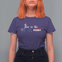 This is The Turning Point T Shirt For Women Patriotic American Flag Graphic - Wonder Print Shop