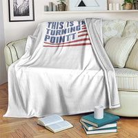 This is The Turning Point Throw Blanket USA Flag America True Patriot - Wonder Print Shop