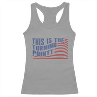 This is The Turning Point Racerback Tank Top USA Flag America True Patriot - Wonder Print Shop
