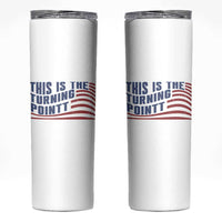 This is The Turning Point Skinny Tumbler USA Flag America True Patriot - Wonder Print Shop