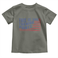 This is The Turning Point Toddler T Shirt USA Flag America True Patriot - Wonder Print Shop