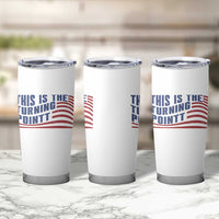 This is The Turning Point Tumbler Cup USA Flag America True Patriot - Wonder Print Shop