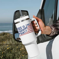 This is The Turning Point Tumbler With Handle USA Flag America True Patriot - Wonder Print Shop