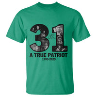 Freedom Number 31 Tribute Graphic T Shirt Thank You Charlie Kirk A True Patriot Memorial - Wonder Print Shop