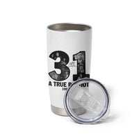 Freedom Number 31 Tribute Graphic Tumbler Cup Thank You Charlie Kirk A True Patriot Memorial - Wonder Print Shop