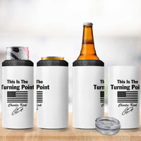 This is The Turning Point 4 in 1 Can Cooler Tumbler American Flag A True Patriot Statement - Wonder Print Shop