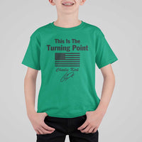 This is The Turning Point T Shirt For Kid American Flag A True Patriot Statement - Wonder Print Shop