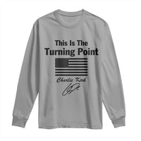 This is The Turning Point Long Sleeve Shirt American Flag A True Patriot Statement - Wonder Print Shop
