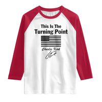 This is The Turning Point Raglan Shirt American Flag A True Patriot Statement - Wonder Print Shop